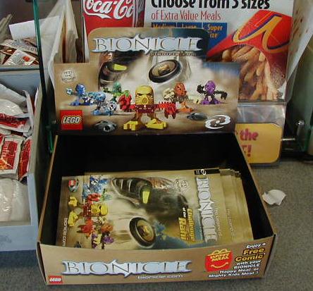 Promo Comic Dump Display