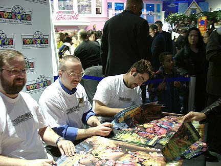 TRU Autograph Table