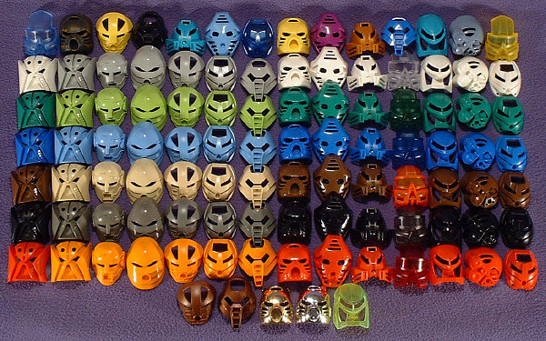 Full 2001 MASK Set