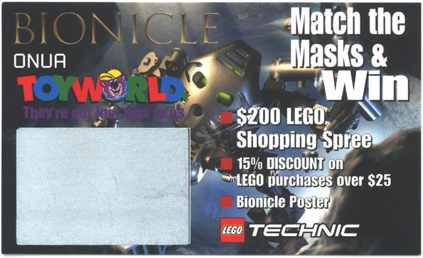TOYWORLD ONUA Scratch-Off