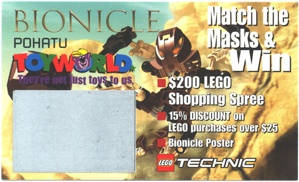 TOYWORLD POHATU Card