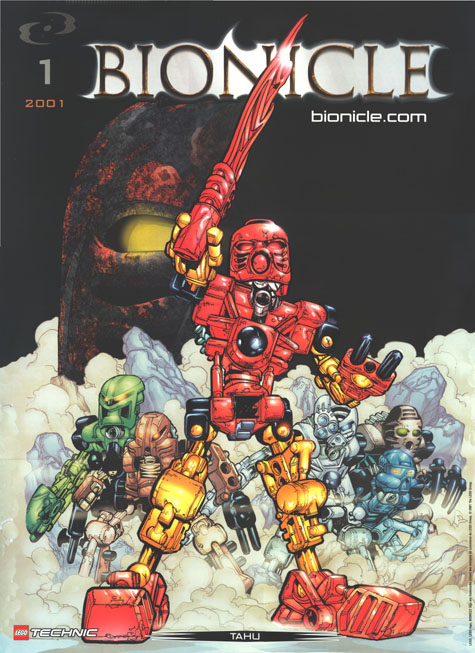 2001 Comic TAHU Poster