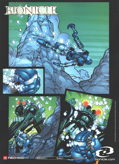 2001 Comic GALI Poster