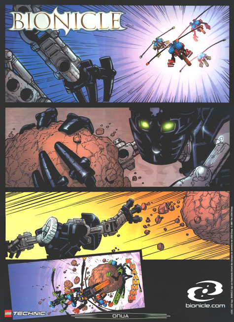 2001 Comic ONUA Poster
