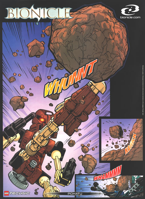 2001 Comic POHATU Poster