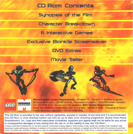 <I>MoL</I> CD Back Cover