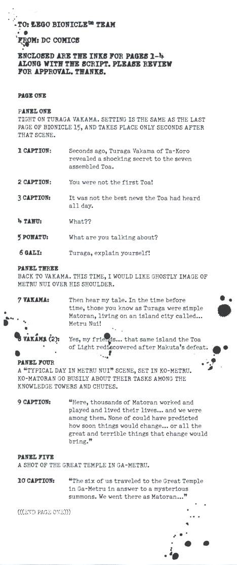 Comic #16 Draft Page 1