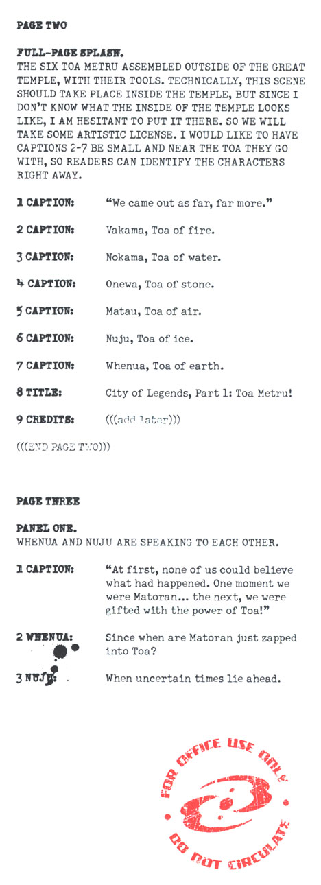 Comic #16 Draft Page 2