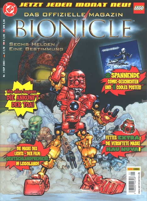 Panini Comic Front Cover