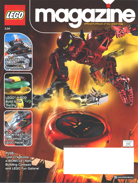 LEGO� Magazine Front