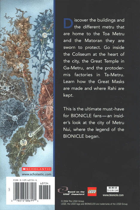 Metru Nui Guide Back