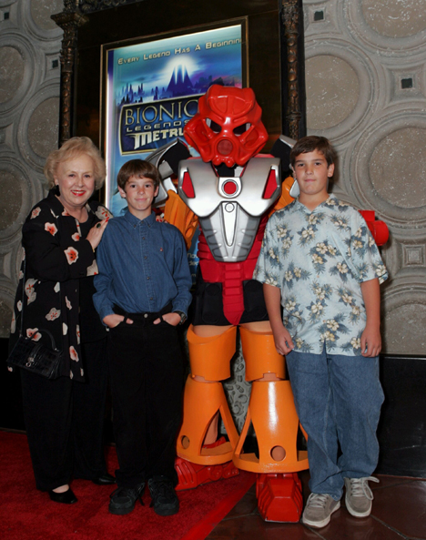 Doris Roberts and family