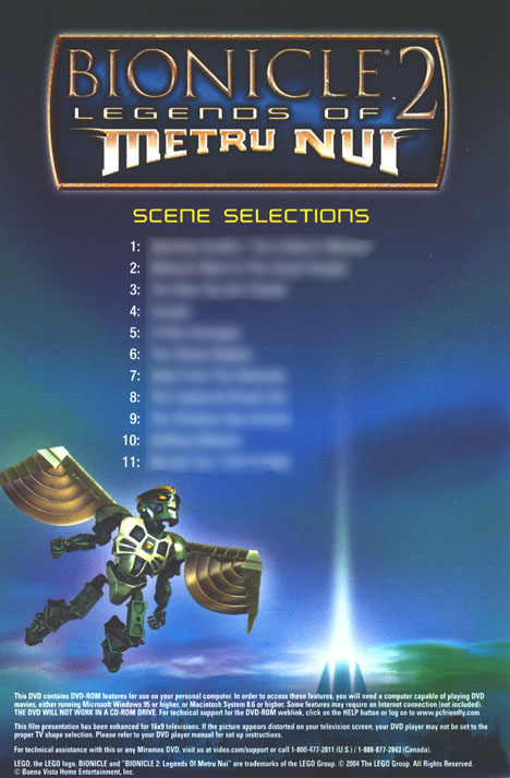 Scene Selection Insert