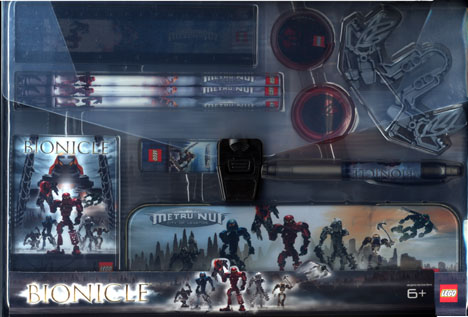 Metru Nui Desk Set
