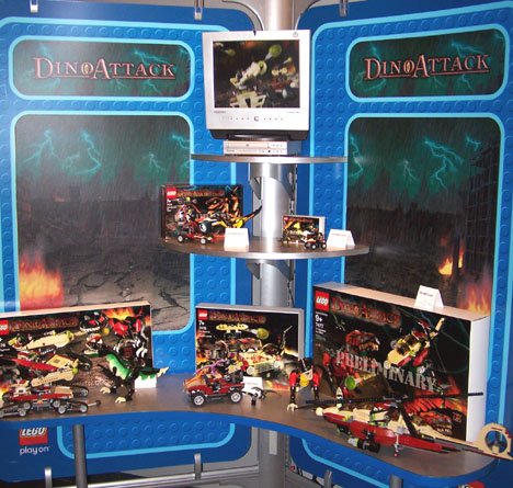Dino Attack Display