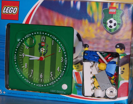 LEGO Soccer Alarm Clock