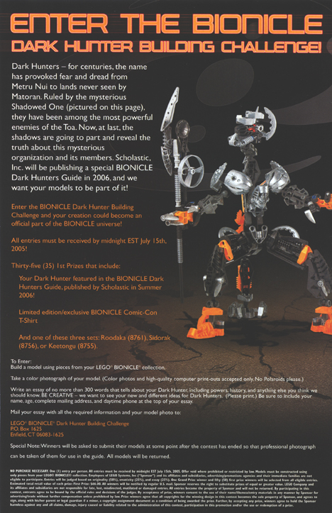 Dark Hunter Contest
