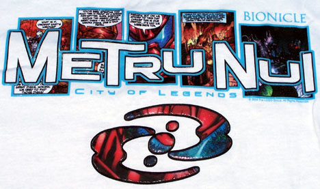 Comic T-Shirt Detail