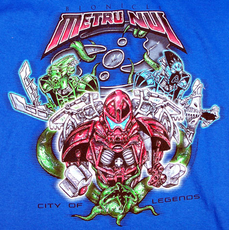 Metru Nui T-Shirt Detail