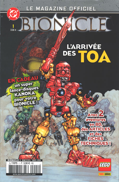 French BIONICLE Comic