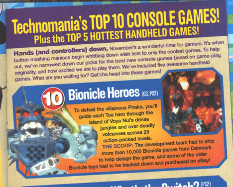 Technomania Top 10