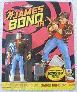 Carded James Bond Jr. by Hasbro