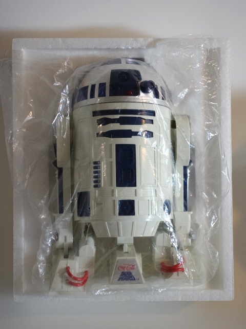 Japan Coca-Cola R2-D2 AM Radio, must have those papers