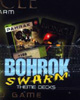 Back of TRU Exclusive BOHROK TRADING CARD PACK