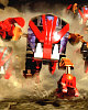 McD's Mighty Kids Meal BOHROK CCG, TAHNOK Card 7