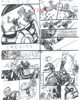 Page 1 of the Draft of the BIONICLE #8 Comic
