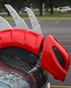 Hood ornament of 2003 Unleashed Tour MAKUTA Van