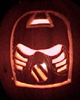 Christian's pumpkin from Halloween 2003