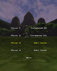 Choose a player screen from <I>BIONICLE&trade; Legend of Mata Nui</I>