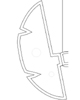 Left side of GALI NUVA tool template
