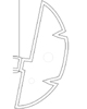 Right side of GALI NUVA tool template
