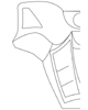 Left side of TOA NUVA armor template