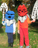 Laura's TOA NUVA Costumes - GALI NUVA and TAHU NUVA