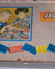 Fifty-year old box originating the LEGO System