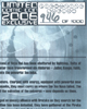 Inside cover of Comic Con-exclusive comic